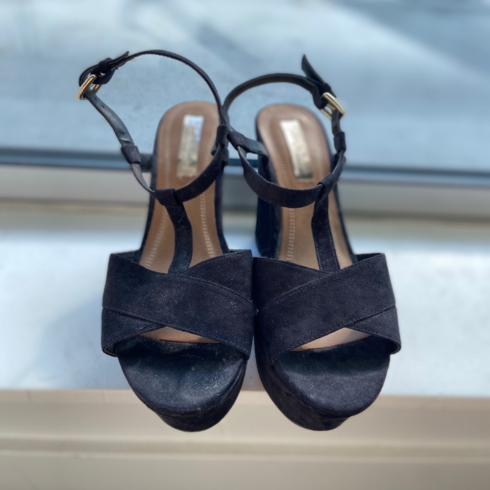 Zara wedge heel sandals